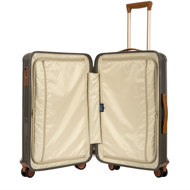 Koffer Capri Größe 69 cm Grey, Farbe: grau, Marke: Brics, EAN: 8016623883724, Abmessungen in cm: 48x69x28, Bild 8 von 12