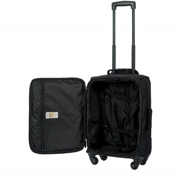 Koffer Siena Größe 55 cm Nero, Farbe: schwarz, Marke: Brics, EAN: 8016623882932, Abmessungen in cm: 36x55x23, Bild 5 von 7