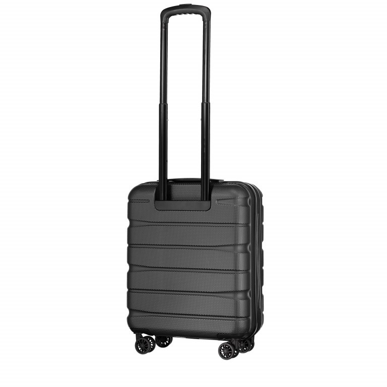 Koffer ABS13 53 cm Black, Farbe: schwarz, Marke: Franky, Abmessungen in cm: 40x53x20, Bild 5 von 8