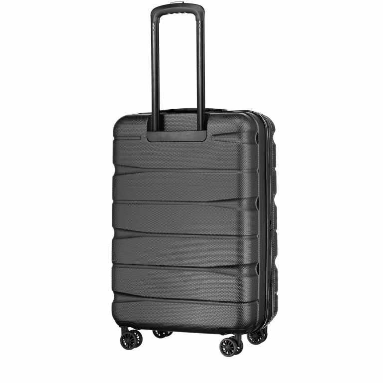 Koffer ABS13 66 cm Black, Farbe: schwarz, Marke: Franky, Abmessungen in cm: 44.5x66x28, Bild 6 von 11