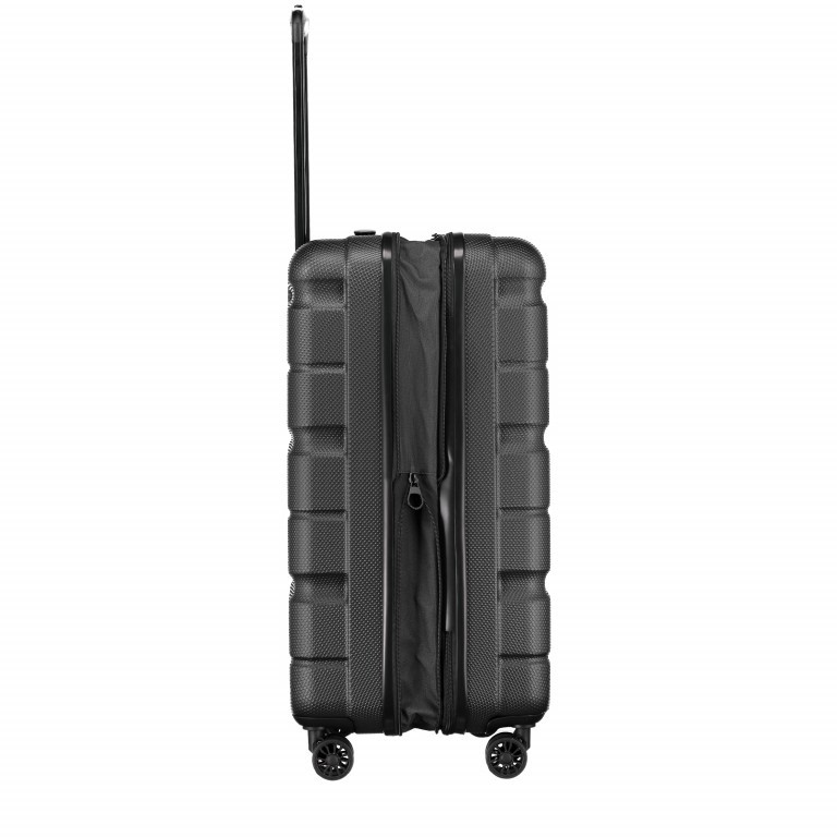 Koffer ABS13 66 cm Black, Farbe: schwarz, Marke: Franky, Abmessungen in cm: 44.5x66x28, Bild 11 von 11