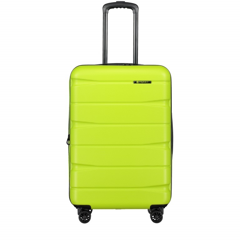 Koffer ABS13 66 cm Lime Green, Farbe: grün/oliv, Marke: Franky, EAN: 4250346064839, Abmessungen in cm: 44.5x66x28, Bild 1 von 10
