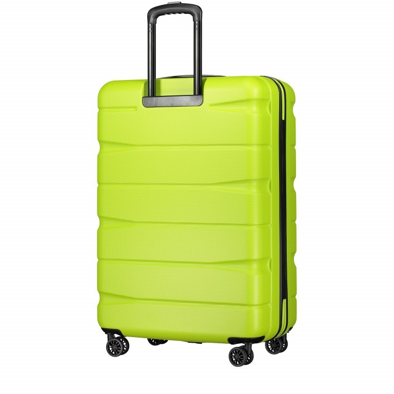 Koffer ABS13 76 cm Lime Green, Farbe: grün/oliv, Marke: Franky, EAN: 4250346064846, Abmessungen in cm: 51x76x30, Bild 4 von 8