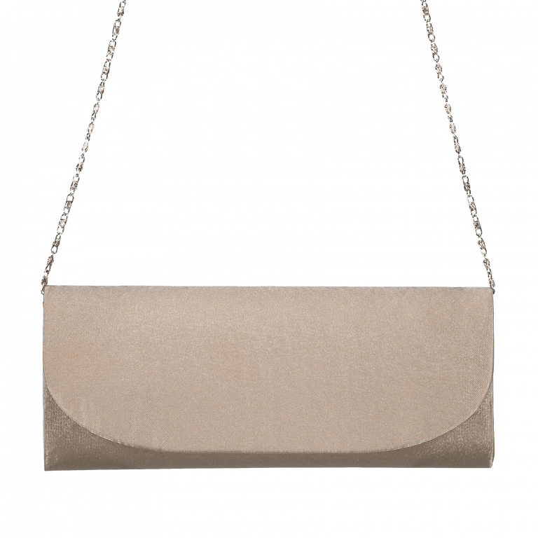 Clutch Beige, Farbe: beige, Marke: Hausfelder Manufaktur, Abmessungen in cm: 24x10x6, Bild 1 von 7