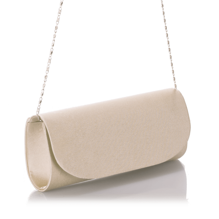 Clutch Beige, Farbe: beige, Marke: Hausfelder Manufaktur, Abmessungen in cm: 24x10x6, Bild 2 von 7