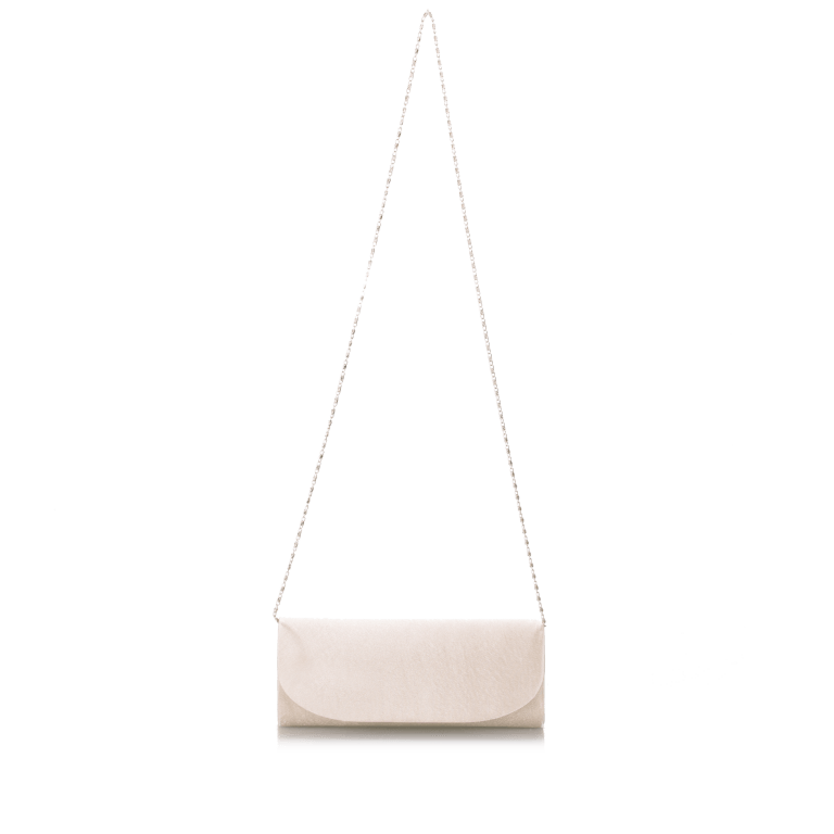 Clutch Beige, Farbe: beige, Marke: Hausfelder Manufaktur, Abmessungen in cm: 24x10x6, Bild 7 von 7