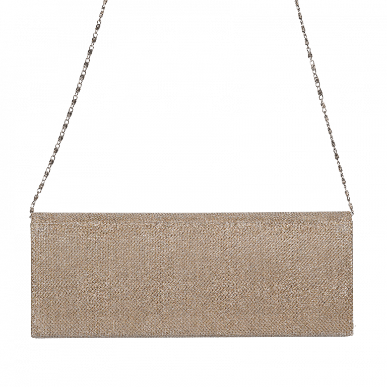 Clutch Gold, Farbe: metallic, Marke: Hausfelder Manufaktur, Abmessungen in cm: 27x10x6, Bild 6 von 7