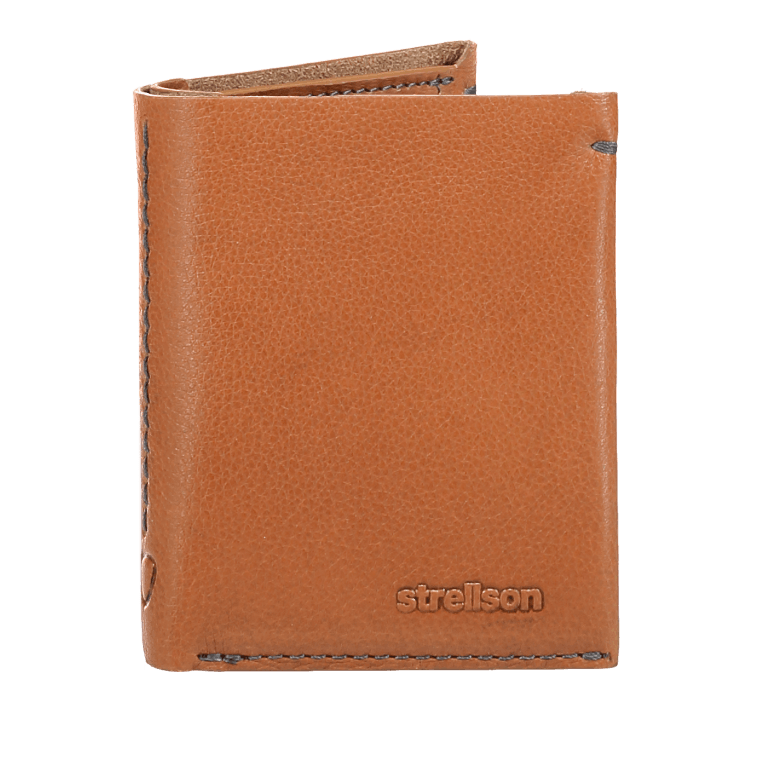 Geldbörse Woodford Billfold V5 Cognac, Farbe: cognac, Marke: Strellson, EAN: 4053533241590, Abmessungen in cm: 9x11x3, Bild 1 von 4