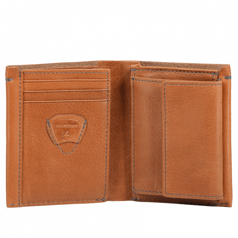 Geldbörse Woodford Billfold V5 Cognac, Farbe: cognac, Marke: Strellson, EAN: 4053533241590, Abmessungen in cm: 9x11x3, Bild 2 von 4