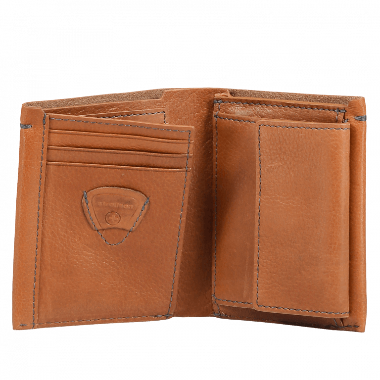 Geldbörse Woodford Billfold V5 Cognac, Farbe: cognac, Marke: Strellson, EAN: 4053533241590, Abmessungen in cm: 9x11x3, Bild 3 von 4