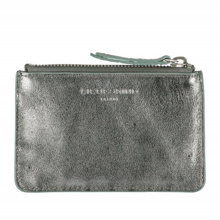 Geldbörse Etui Croco Star French Grey Rock Grey, Farbe: grau, Marke: Liebeskind Berlin, EAN: 4051436994698, Abmessungen in cm: 13.5x9x0.03, Bild 2 von 2