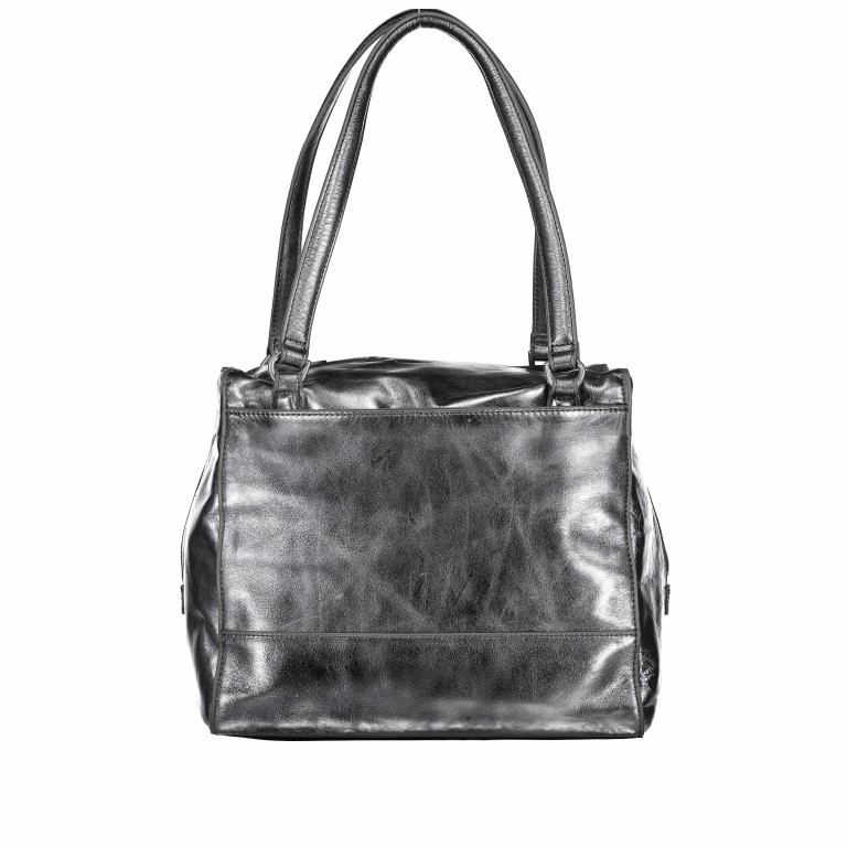 Handtasche Metallic Mesa Rock Grey Metallic, Farbe: grau, metallic, Marke: Liebeskind Berlin, Abmessungen in cm: 30x24x18, Bild 5 von 6