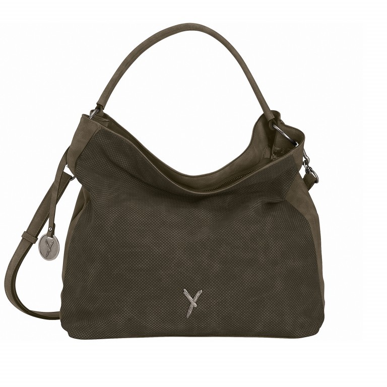 Beuteltasche Cindy Luna Green, Farbe: grün/oliv, Marke: Suri Frey, EAN: 4056185070815, Abmessungen in cm: 35.5x35x13, Bild 1 von 5