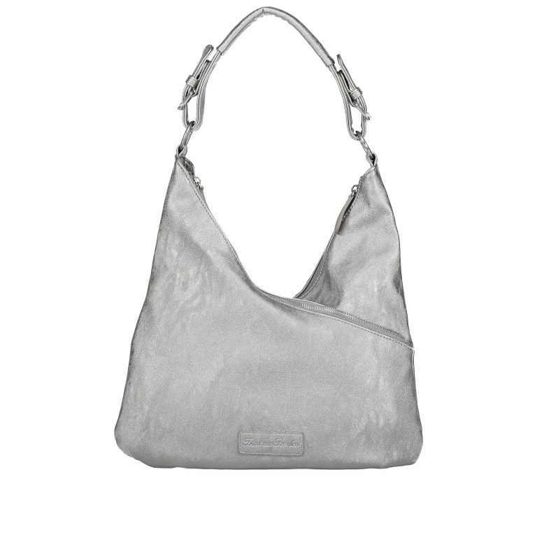 Beuteltasche Saddle Ophelia Silver, Farbe: metallic, Marke: Fritzi aus Preußen, Abmessungen in cm: 36x38x4, Bild 1 von 8