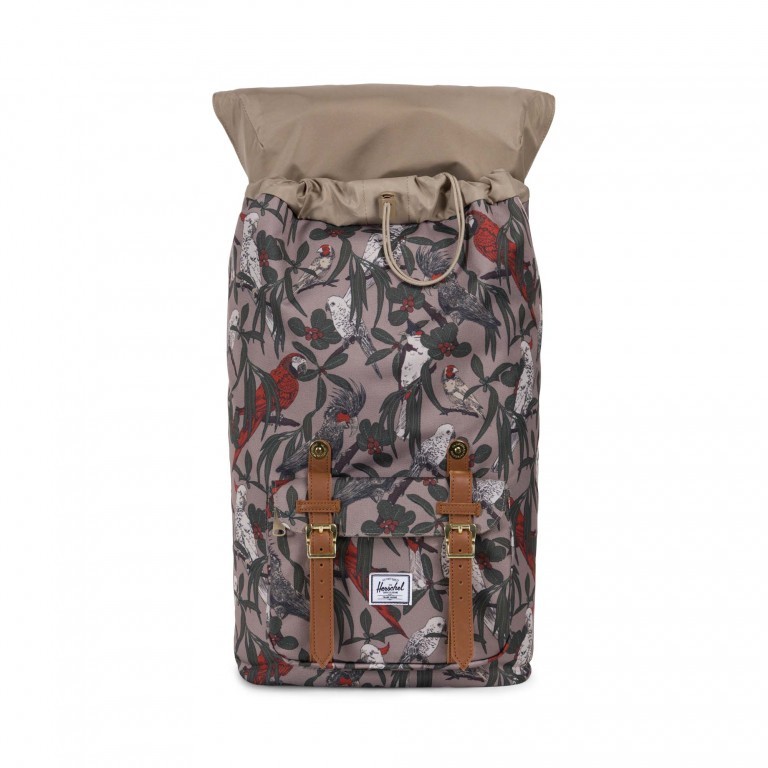 Rucksack Little America Volumen 23 Liter Brindle Parlour Tan, Farbe: grün/oliv, Marke: Herschel, EAN: 0828432147656, Abmessungen in cm: 28x50x17, Bild 3 von 5