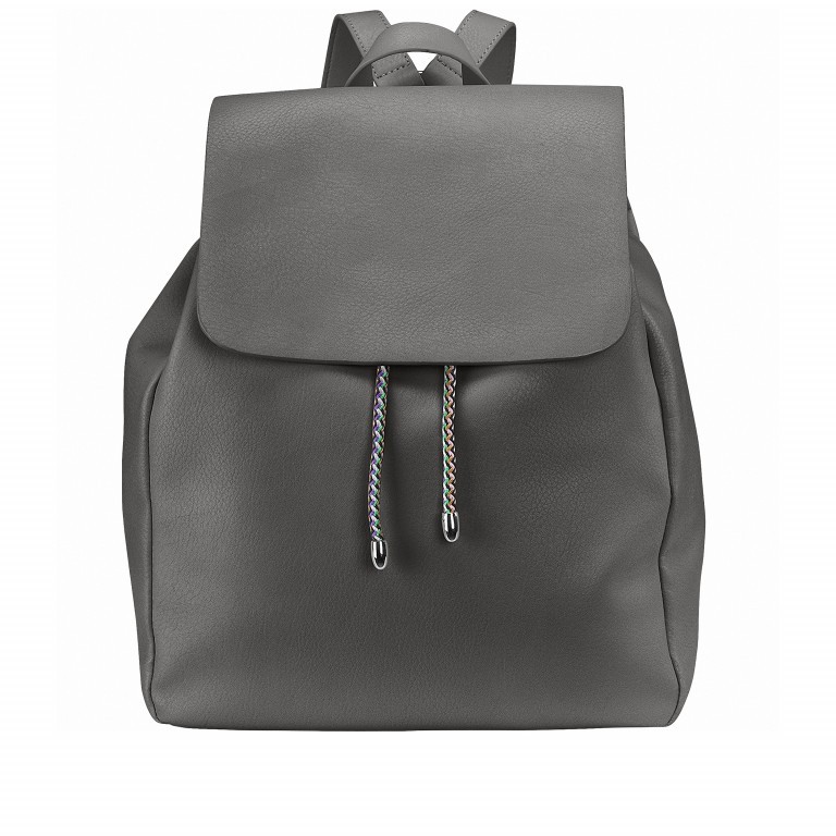 Rucksack Pisa Erna Grau, Farbe: grau, Marke: Loubs, Abmessungen in cm: 32x24x10.5, Bild 1 von 4