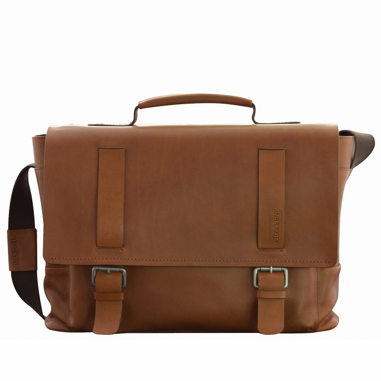 Aktentasche Turnham Briefbag MHF Brown, Farbe: braun, Marke: Strellson, EAN: 4053533525966, Abmessungen in cm: 39x30x13, Bild 1 von 1