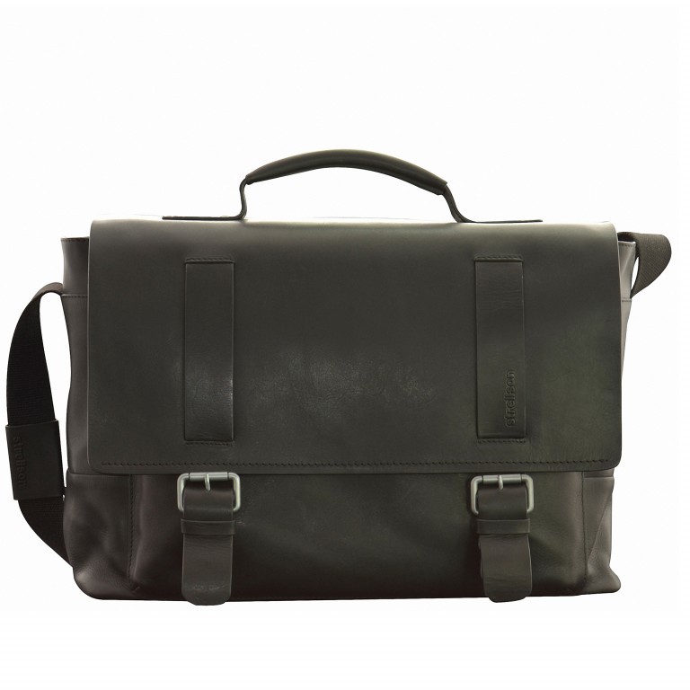 Aktentasche Turnham Briefbag MHF Black, Farbe: schwarz, Marke: Strellson, EAN: 4053533525973, Abmessungen in cm: 39x30x13, Bild 1 von 1