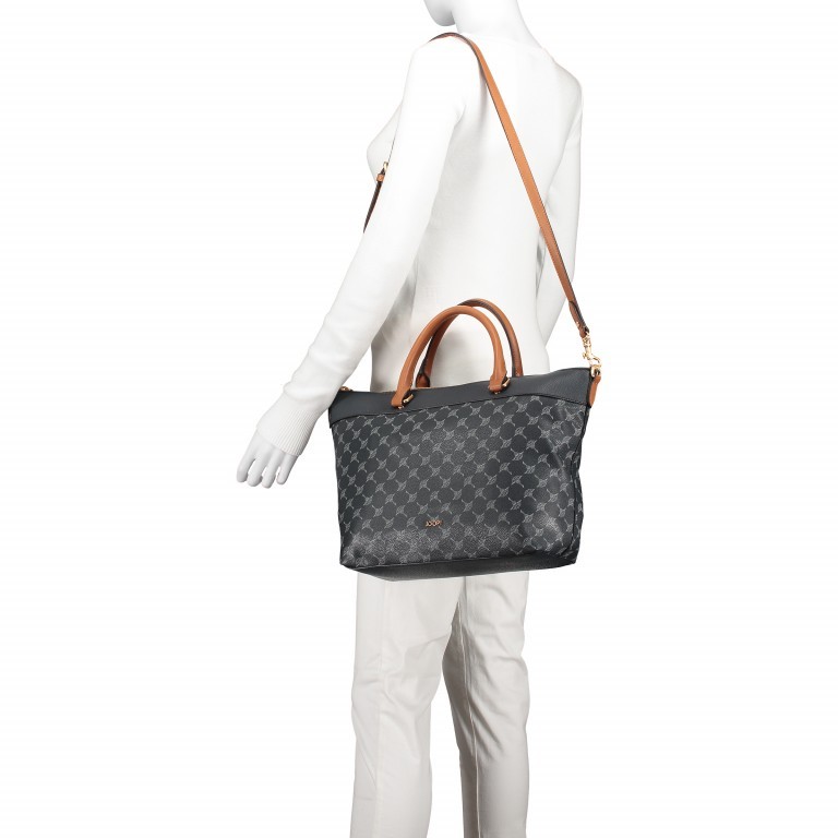 Handtasche Cortina Thoosa LHZ Grey, Farbe: grau, Marke: Joop!, EAN: 4053533568833, Abmessungen in cm: 41x27x13.5, Bild 3 von 13