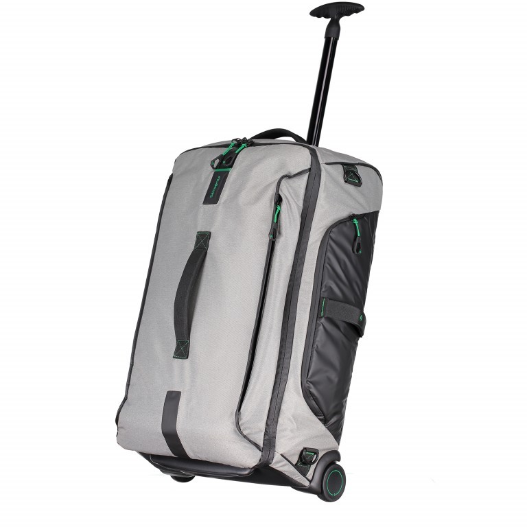 Reisetasche Paradiver Light Duffle Wheel 67 mit zwei Rollen Jeans Grey, Farbe: grau, Marke: Samsonite, EAN: 5414847764233, Abmessungen in cm: 42x67x28, Bild 3 von 17