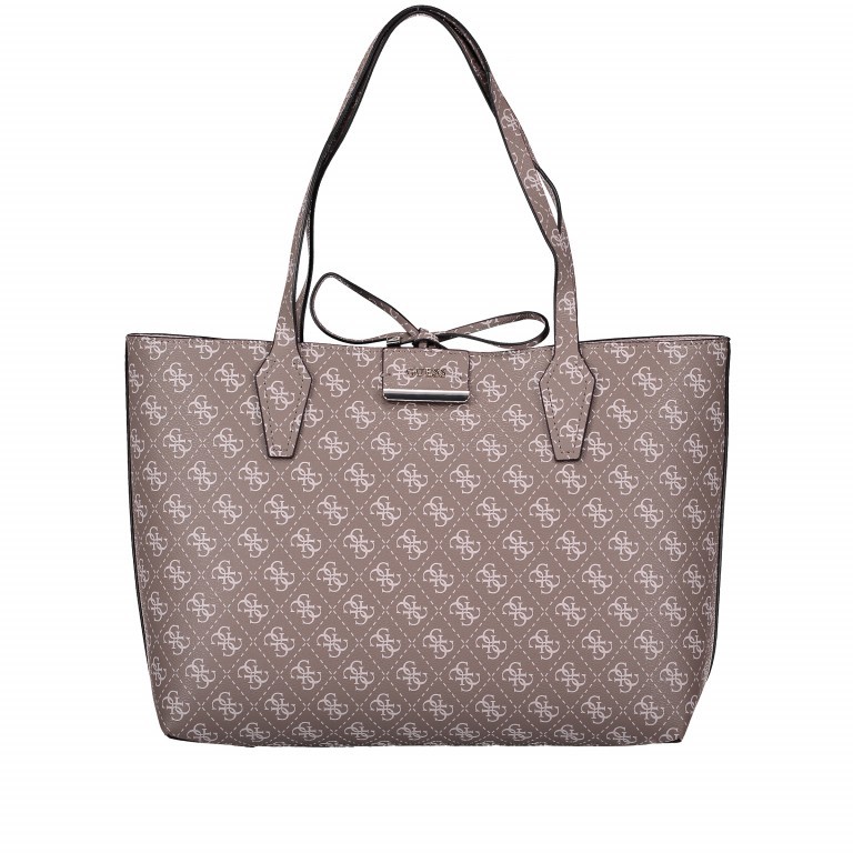 Shopper Bobbi Mocha Logo Stone, Farbe: rosa/pink, Marke: Guess, EAN: 0190231093664, Abmessungen in cm: 40x27x12, Bild 1 von 7