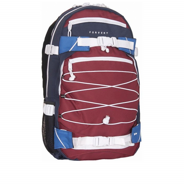 Rucksack Ice Louis Multicolour 4, Farbe: rot/weinrot, Marke: Forvert, EAN: 4053726018374, Abmessungen in cm: 28x48x12, Bild 1 von 5