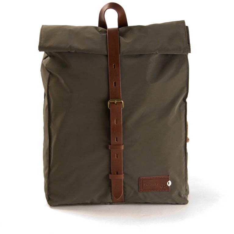 Rucksack Amsterdam Series Mitch Army Brown, Farbe: grün/oliv, Marke: Property of ..., EAN: 8719322700803, Abmessungen in cm: 31x41x10, Bild 1 von 6