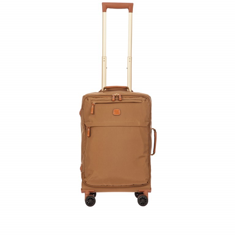 Koffer X-BAG & X-Travel 55 cm Tan, Farbe: cognac, Marke: Brics, EAN: 8016623886268, Abmessungen in cm: 36x55x23, Bild 1 von 8
