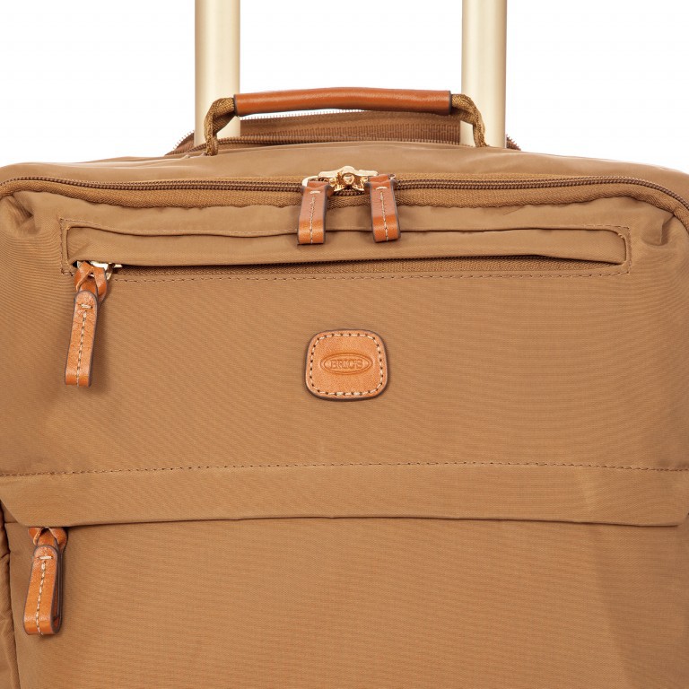 Koffer X-BAG & X-Travel 55 cm Tan, Farbe: cognac, Marke: Brics, EAN: 8016623886268, Abmessungen in cm: 36x55x23, Bild 6 von 8