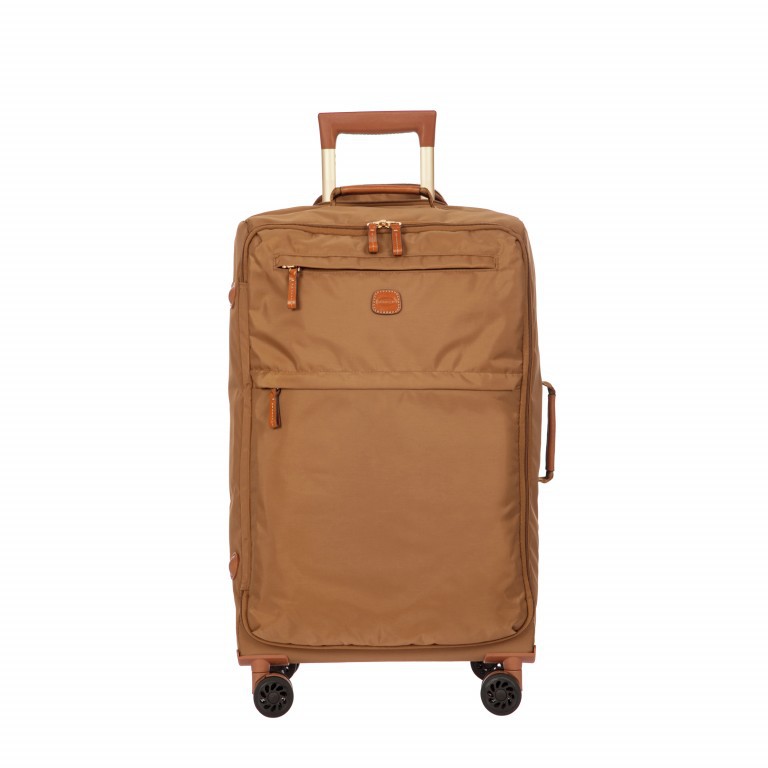 Koffer X-BAG & X-Travel 65 cm Tan, Farbe: cognac, Marke: Brics, EAN: 8016623886305, Abmessungen in cm: 40x65x24, Bild 1 von 8