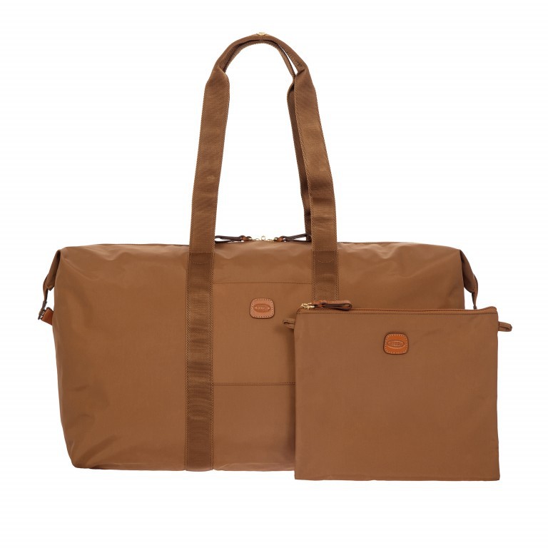 Reisetasche X-BAG & X-Travel 2 in 1 Tan, Farbe: cognac, Marke: Brics, EAN: 8016623886503, Abmessungen in cm: 55x32x20, Bild 9 von 11