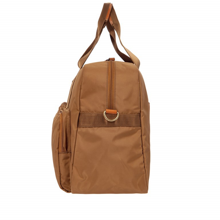 Reisetasche X-BAG & X-Travel Tan, Farbe: cognac, Marke: Brics, Abmessungen in cm: 46x24x22, Bild 3 von 10