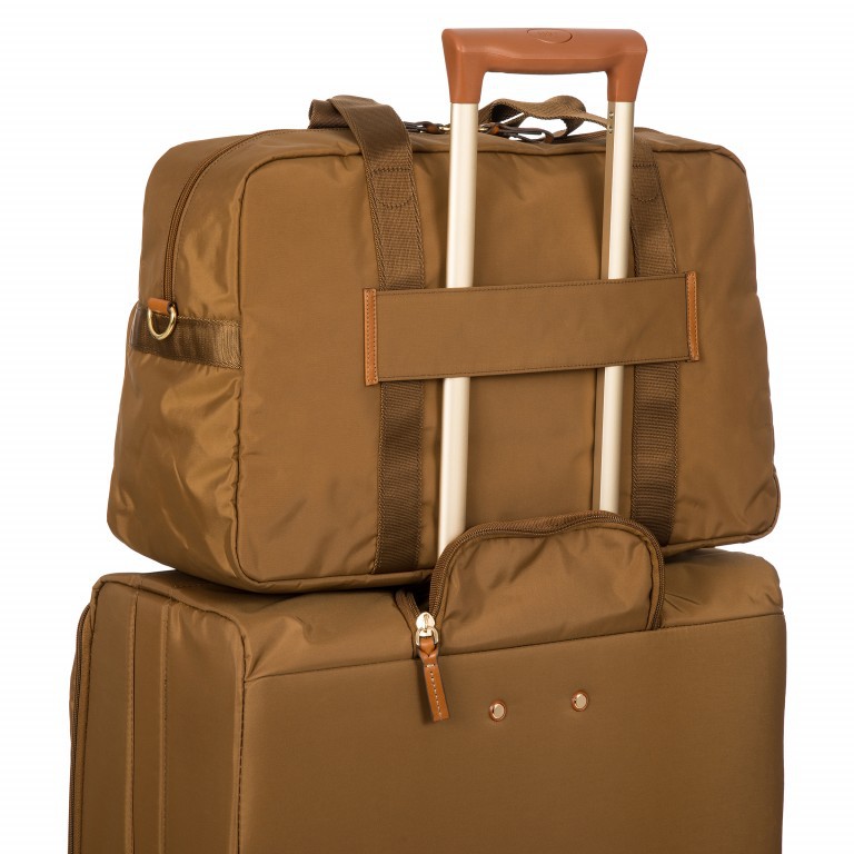 Reisetasche X-BAG & X-Travel Tan, Farbe: cognac, Marke: Brics, Abmessungen in cm: 46x24x22, Bild 10 von 10