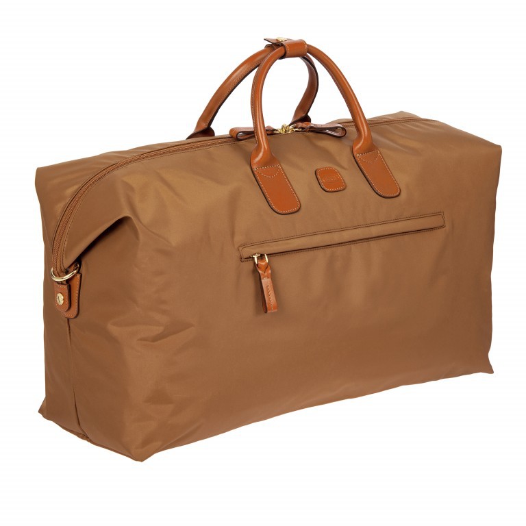 Reisetasche X-BAG & X-Travel 2 in 1 Tan, Farbe: cognac, Marke: Brics, Abmessungen in cm: 55x32x20, Bild 3 von 11