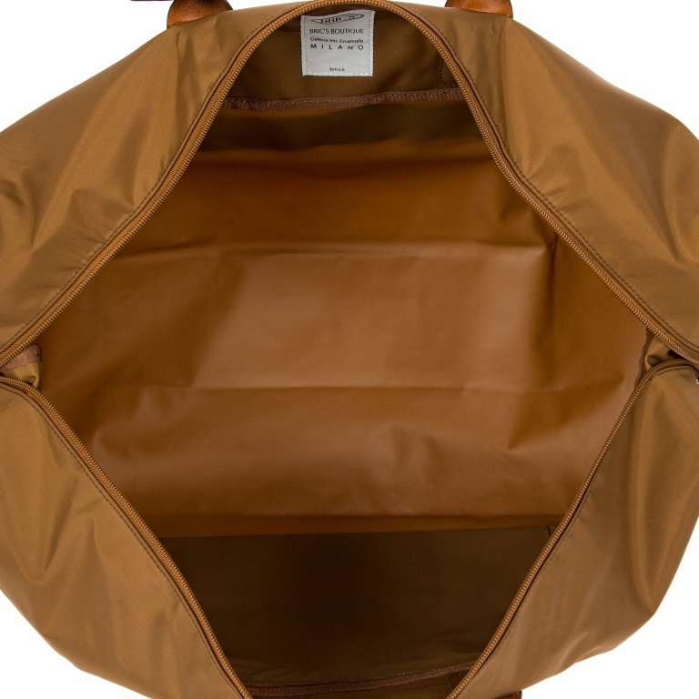 Reisetasche X-BAG & X-Travel 2 in 1 Tan, Farbe: cognac, Marke: Brics, Abmessungen in cm: 55x32x20, Bild 5 von 11