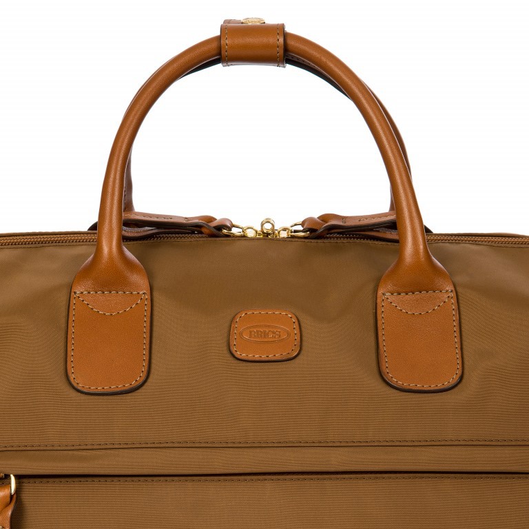 Reisetasche X-BAG & X-Travel 2 in 1 Tan, Farbe: cognac, Marke: Brics, Abmessungen in cm: 55x32x20, Bild 10 von 11