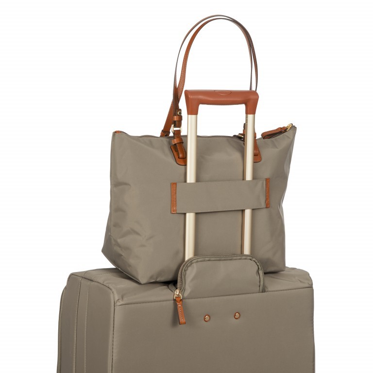 Tasche X-BAG & X-Travel 3 in 1 Größe L Dove Grey, Farbe: taupe/khaki, Marke: Brics, EAN: 8016623887111, Bild 7 von 8