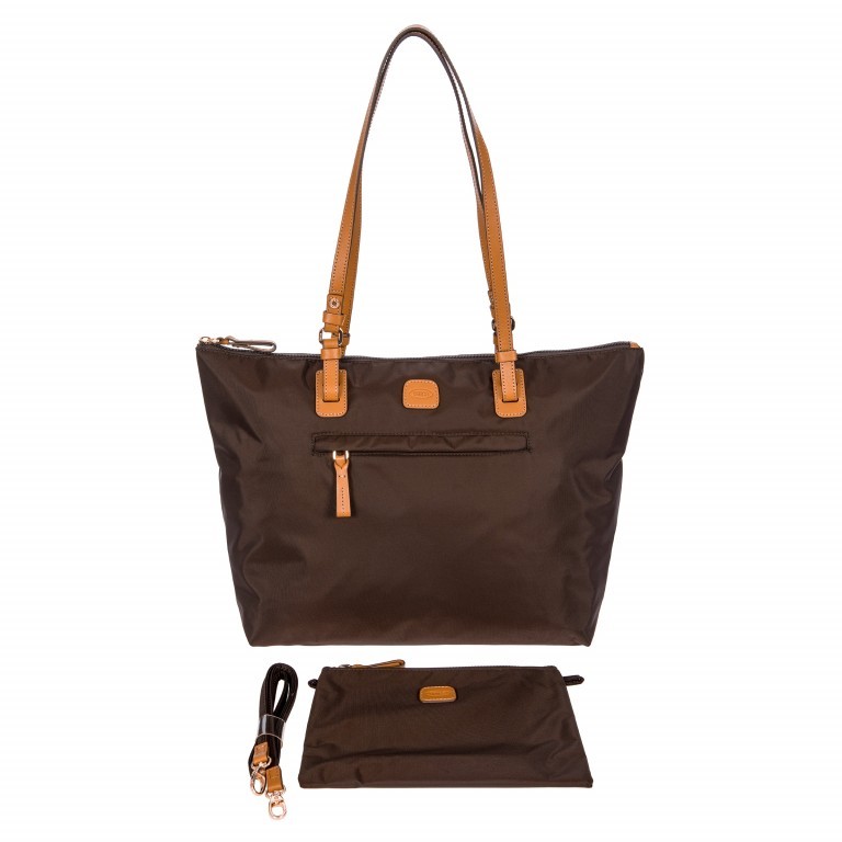 Tasche X-BAG & X-Travel 3 in 1 Größe L Dove Grey, Farbe: taupe/khaki, Marke: Brics, EAN: 8016623887111, Bild 8 von 8