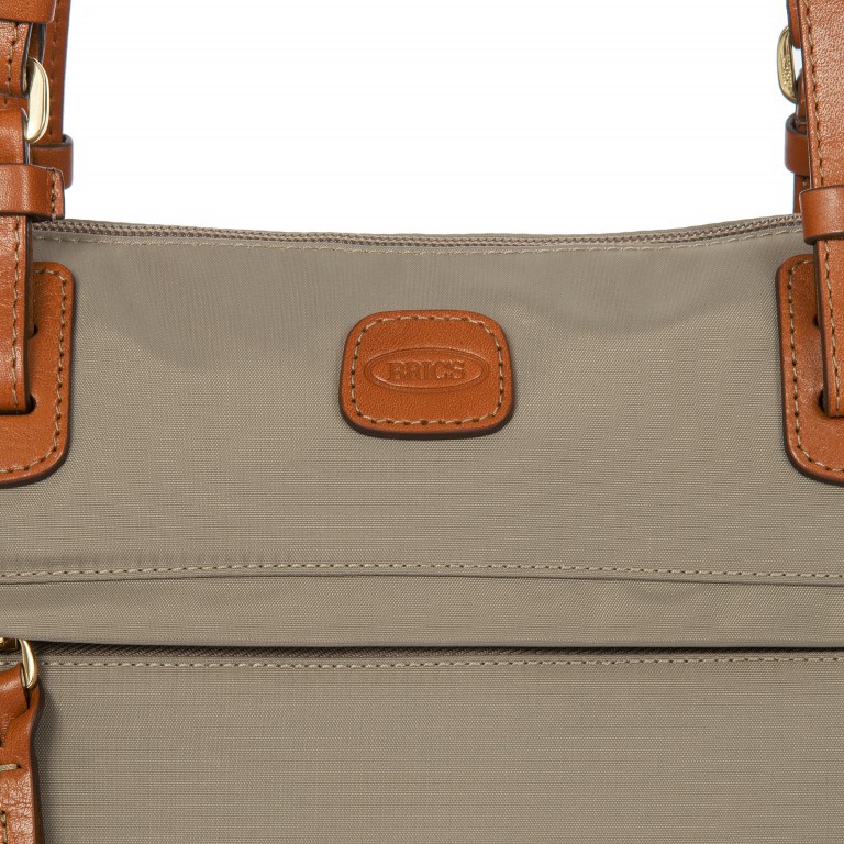 Shopper X-BAG & X-Travel 3 in 1 Größe M Dove Grey, Farbe: taupe/khaki, Marke: Brics, EAN: 8016623887203, Abmessungen in cm: 30x26x16, Bild 7 von 8