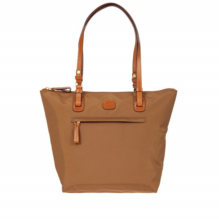 Shopper X-BAG & X-Travel 3 in 1 Größe M Tan, Farbe: cognac, Marke: Brics, EAN: 8016623887180, Abmessungen in cm: 30x26x16, Bild 1 von 8