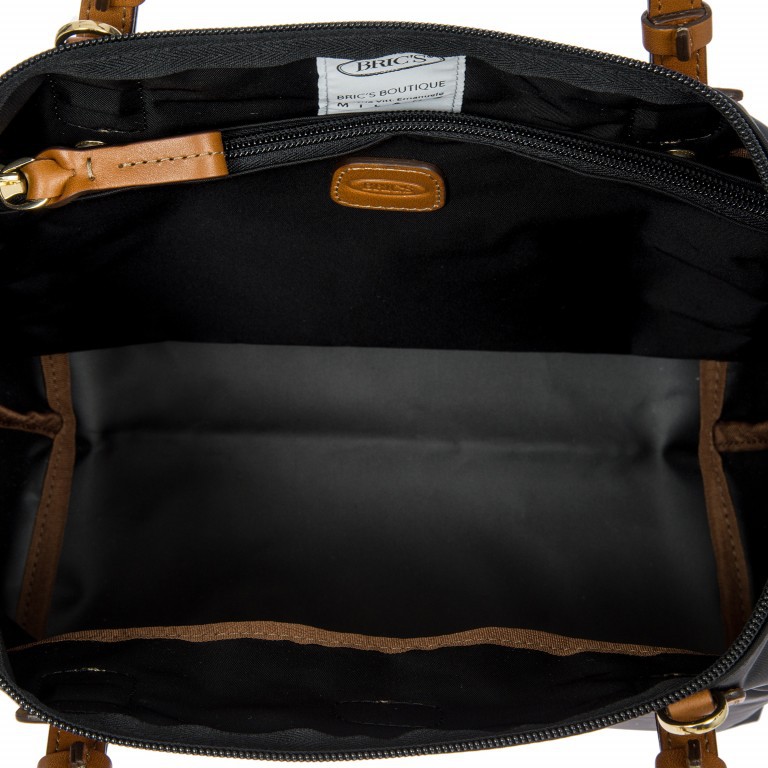 Shopper X-BAG & X-Travel 3 in 1 Größe S Black, Farbe: schwarz, Marke: Brics, EAN: 8016623887289, Abmessungen in cm: 39x24x17, Bild 5 von 7