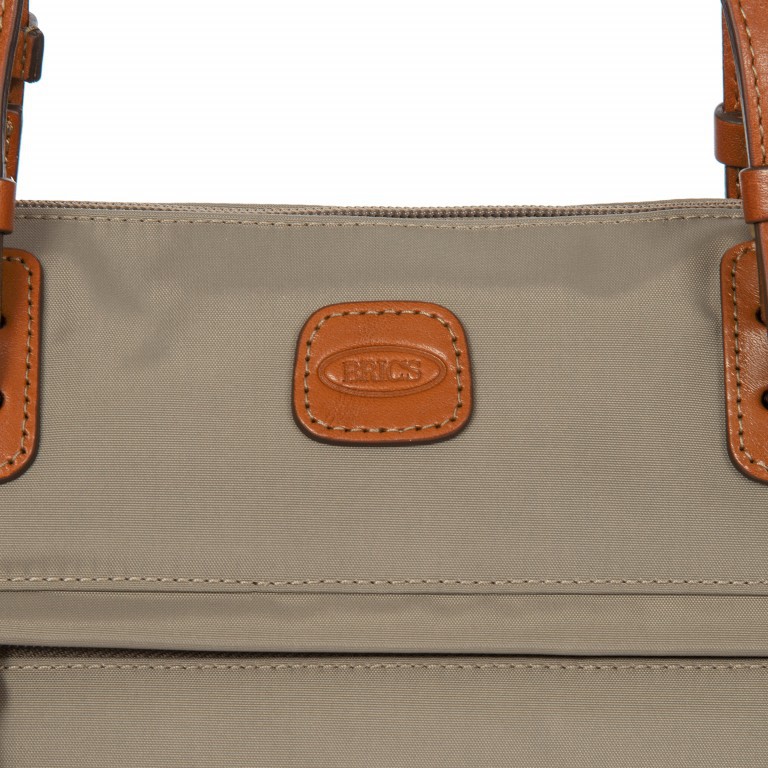 Shopper X-BAG & X-Travel 3 in 1 Größe S Dove Grey, Farbe: taupe/khaki, Marke: Brics, EAN: 8016623887296, Abmessungen in cm: 39x24x17, Bild 7 von 7