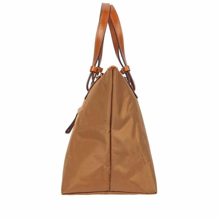 Shopper X-BAG & X-Travel 3 in 1 Größe S Tan, Farbe: cognac, Marke: Brics, EAN: 8016623887272, Abmessungen in cm: 39x24x17, Bild 3 von 7