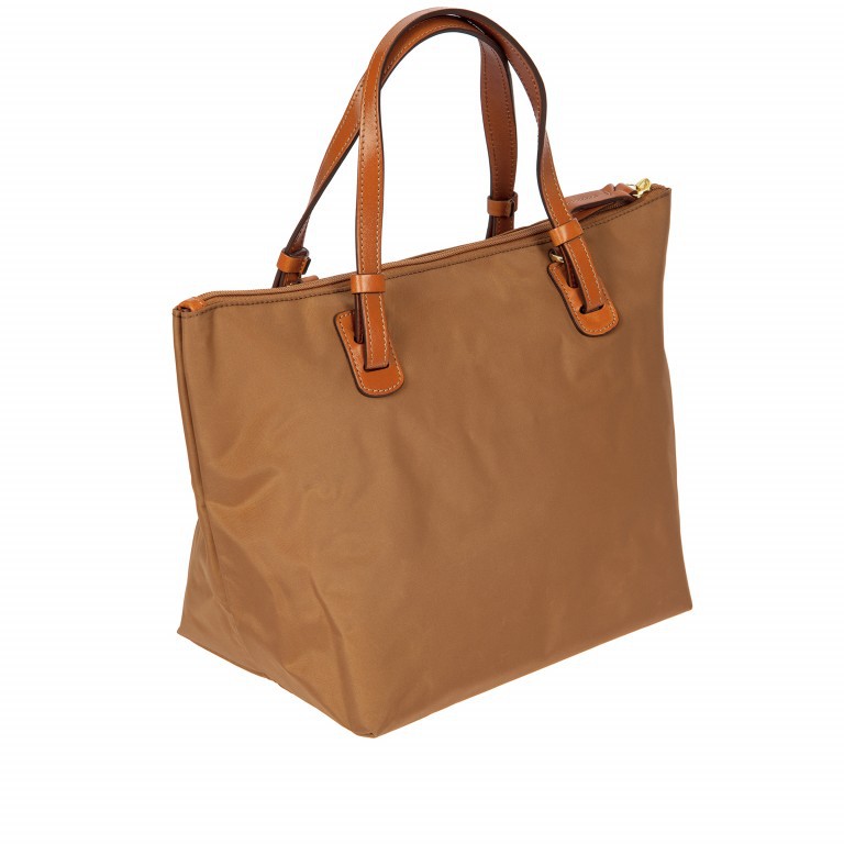 Shopper X-BAG & X-Travel 3 in 1 Größe S Tan, Farbe: cognac, Marke: Brics, EAN: 8016623887272, Abmessungen in cm: 39x24x17, Bild 6 von 7