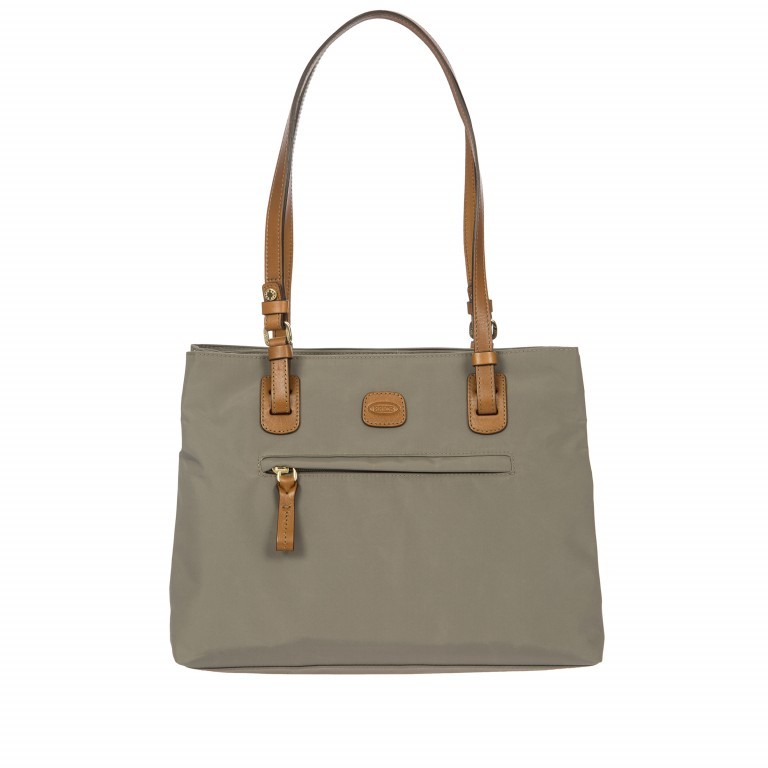 Shopper X-BAG & X-Travel 3 Fächer Größe M Dove Grey, Farbe: taupe/khaki, Marke: Brics, EAN: 8016623887449, Abmessungen in cm: 32x25x15, Bild 1 von 7