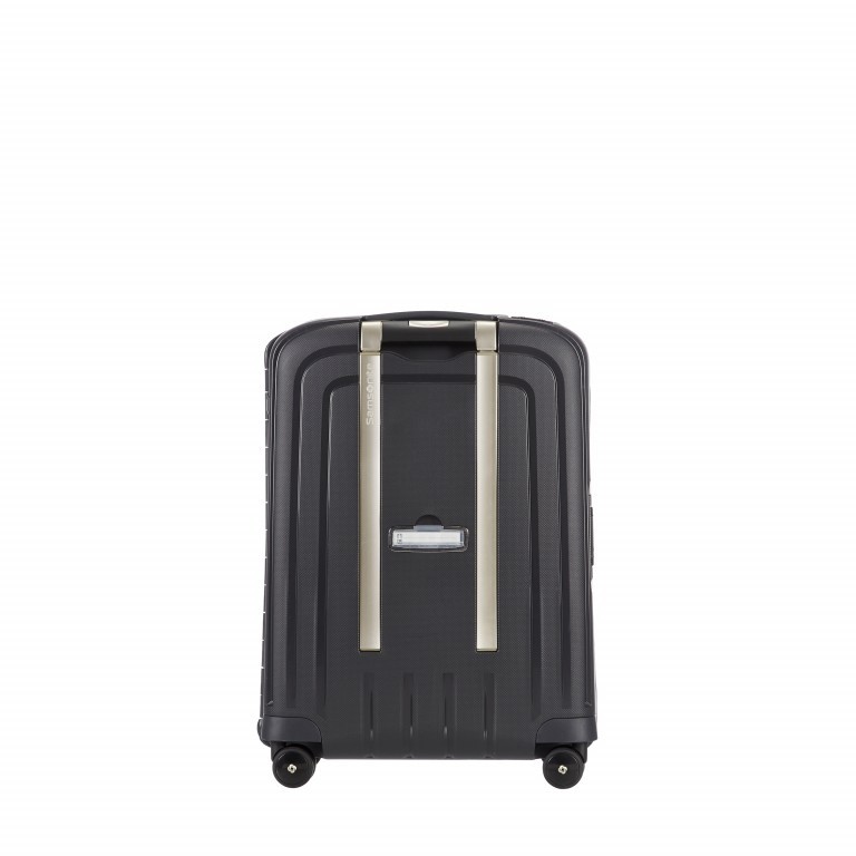 Koffer S´Cure DLX Spinner 55 Black Gold, Farbe: schwarz, Marke: Samsonite, EAN: 5414847885006, Abmessungen in cm: 40x55x20, Bild 6 von 11