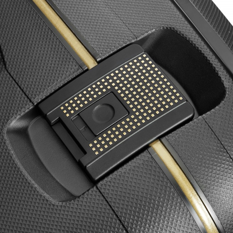 Koffer S´Cure DLX Spinner 75 Black Gold, Farbe: schwarz, Marke: Samsonite, EAN: 5414847884986, Abmessungen in cm: 52x75x31, Bild 10 von 12