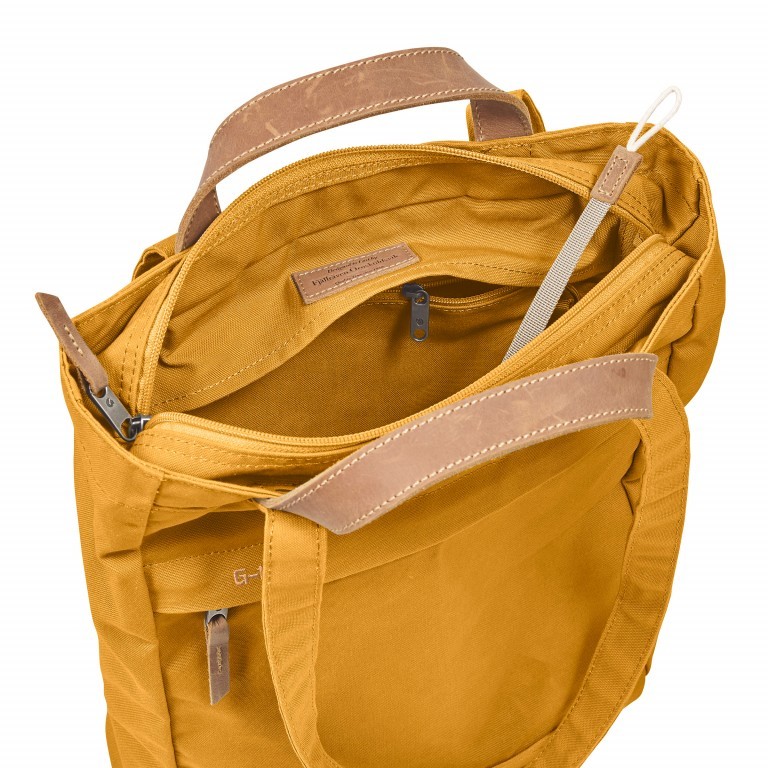 Tasche Totepack No. 1 Small Dandelion, Farbe: gelb, Marke: Fjällräven, EAN: 7323450390938, Abmessungen in cm: 25x35x10, Bild 4 von 7