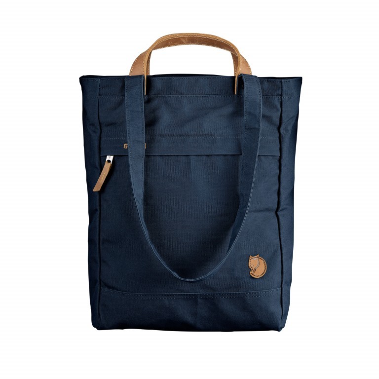 Tasche Totepack No. 1 Small Navy, Farbe: blau/petrol, Marke: Fjällräven, EAN: 7323450390969, Abmessungen in cm: 25x35x10, Bild 1 von 9