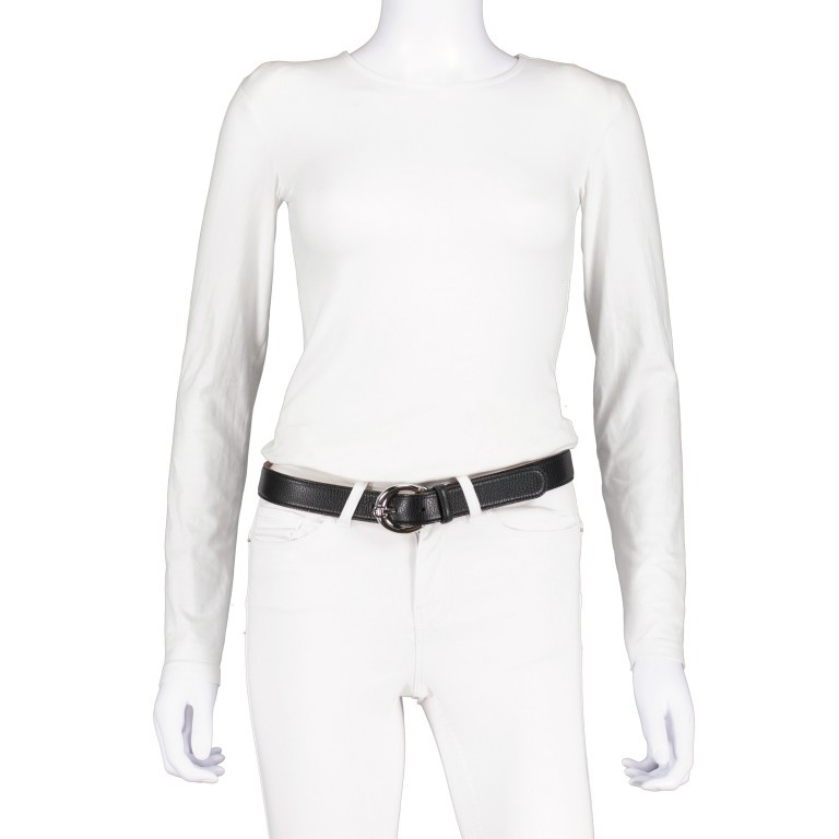 Gürtel Casual 125-013, Farbe: schwarz, blau/petrol, braun, orange, Marke: AIGNER, Bild 2 von 3